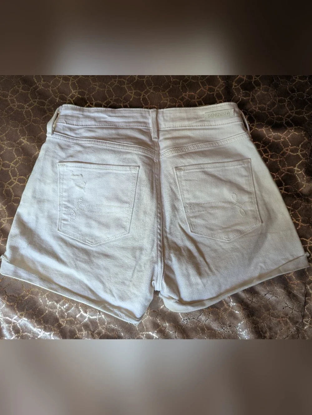 DENIZEN High-Rise Denim Shorts